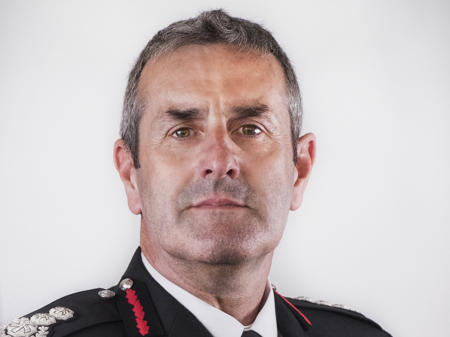 Chief Fire Officer Phil Garrigan