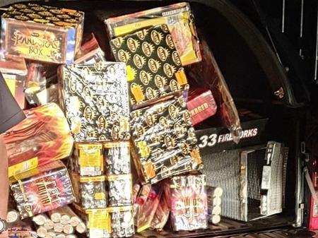 Seized Fireworks