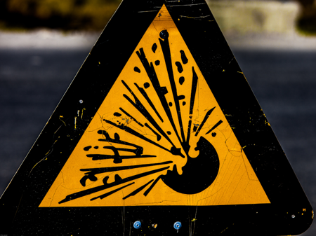 Explosives Sign (1)